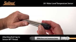 Attaching Cap to 301 Water Level Temperature Sensor