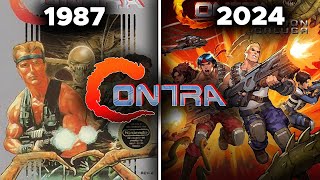 All " Contra " Games From 1987 - 2024 #evolution