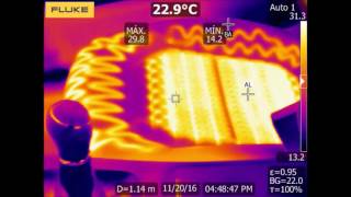 How to inspect the heated seats of a vehicle with a  Fluke Ti400 thermal imager