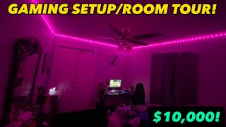 My 10,000 Dollar Gaming Setup/Room Tour at 16 Years Old!