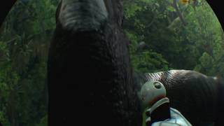 Robinson: The Journey PSVR A Really really Close up of a big alien dinosaur!