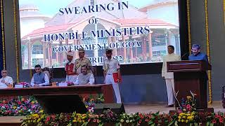 Swearing ceremony of ministers at Raj Bhavan 👇