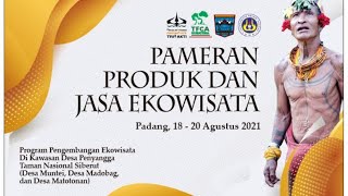 Pameran Produk dan Jasa Ekowisata - Program Pengembangan Ekowisata di Taman Nasional Siberut