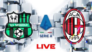 Sassuolo - Milan 3-3 Pinamonti Lauriente Leao Lauriente Jovic Okafor Serie A 2023/2024