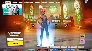 Playing fortnite season 4