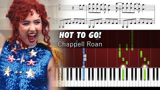 Chappell Roan - HOT TO GO! - Piano Tutorial with Sheet Music