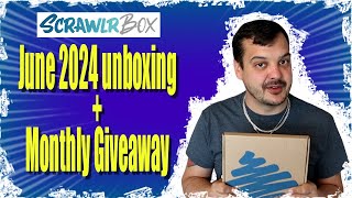 ScrawlrBox Unboxing + Monthly Giveaway! June 2024