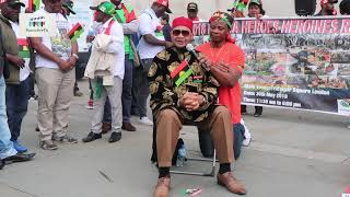 Biafran veteran, highlights  role played by Biafrans living in London during  civil war.