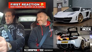 1000HP MCLAREN 12c FIRST REACTIONS 🤣🚀 **UKS MOST POWERFUL** COLLECTION DAY + JVS 2000BHP LAMBO👀