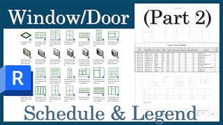 Window & Door schedule in Revit (Part 2)