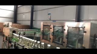 Vodka labeling machine