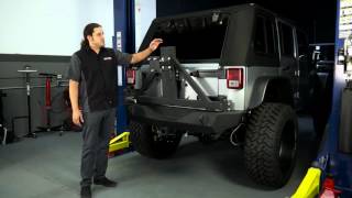 Havoc Offroad Aftershock Rear Bumper with Square Top Tire Mount Review - HavocOffroad.com