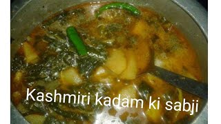 टेस्ट में भरपूर कश्मीरी kadam की सब्जी🥬