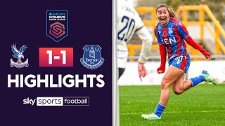 Palace lead in less than a minute but can't hold off Everton | Crystal Palace 1-1 Everton