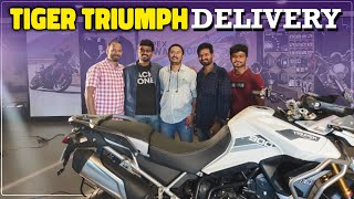 Taking Delivery of New Triumph Tiger Rally Pro |  Rider Surender Reddy | NextForce Media