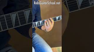 Learn to play slides with pedal tones. Check us out at RobsGuitarSchool.net/learn #guitar #shred