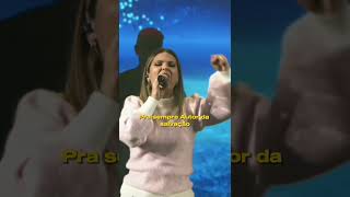 PODER PRA SALVAR AO VIVO ALINE BARROS ORE COMIGO 2023 STATUS GOSPEL #shorts #viral #trending #tiktok