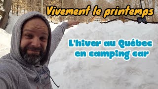 L'hiver devient de plus en plus dur au Québec !!!