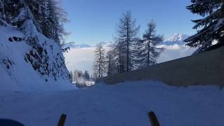 Die Hecherhaus Rodelbahn in Schwaz in Tirol - gedreht vom Reiseblogger