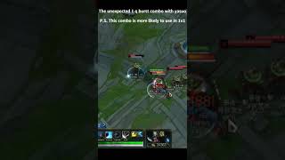 Yasuo unexpected 1q burst combo #yasuo #LOL