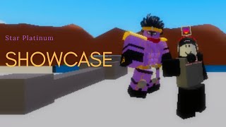 Roblox Bizarre Adventure:STAR PLATINUM SHOWCASE