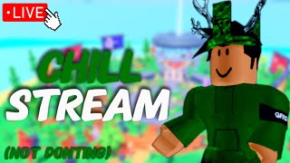 ROBLOX PLS Donate LIVE! (Raising + Chilling)