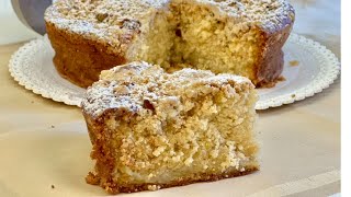 Il dolce adorabile della nonna ,l’antica e famosa TORTA di MELE la RICETTA tenera con CROCCANTE 🔝🔝