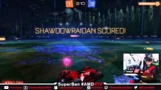 Rocket League on Super Ben Plays Games Livestream