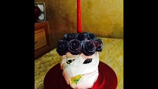 Mummy and Roses Center Piece-Halloween- Cake Decorating