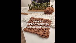 Did you know the Chunky Blanket Loom Instructions Guide is available Internationally.  And right now