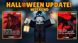 Halloween Update This Weekend! in Anime Card Battle (Roblox)