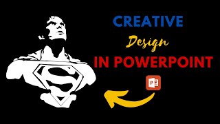 Superman Design in PowerPoint #superman #design #tutorials #creative #dccomics #easyediting