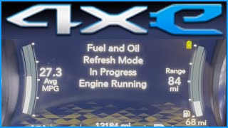 Fuel Oil Refresh Mode Jeep Wrangler 4xe