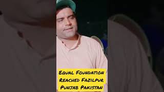 Equal Foundation Trust Reached Fazilpur Punjab Pakistan Supplying Essential Clean Water - Food