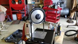 Harbor Freight Band Saw and SWAG Offroad Stand