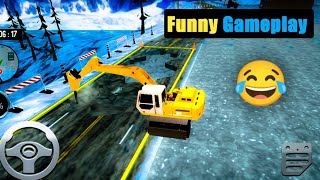 Snow Offroad Construction Game Funny Gameplay #6 😂😂😂