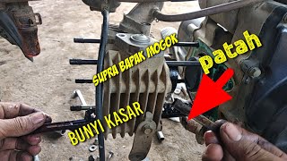 supra 125 bunyi kasar // bunyi dompeng