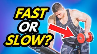 Slow vs Fast Reps for Building Muscle (Fact Based)