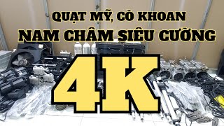 1/10/23 Nam châm lại về 4K, Quạt Mỹ, Bơm hơi Mỹ, Cò Khoan, Ty điện, kềm nhật, hàng nhật bãi giá rẻ