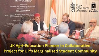 UK Agri-Education Pioneer In Collaborative Project for UP’s Marginalised Student Community