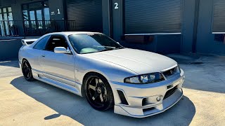 1996 Nissan Skyline R33 GTR vspec Nismo build r34 rb26 swap Nismo 24u-600Hp Big Turbos Feature video