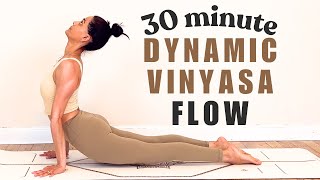 Full Body Vinyasa Flow Yoga | 30 minute Morning Yoga Flow for All | Daily Yoga Flow