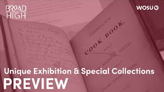 Unique Exhibit & Special Collections Preview