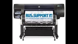 Промышленный плоттер HP Designjet T7200 - сервис и обслуживание