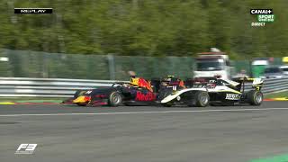 FIA Formula 3 Spa Francorchamps 2019 Race1 Last Lap Finish