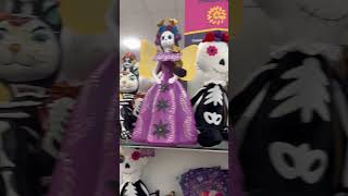 Shop With Me - At Home Goods Store - Day Of The Dead Decorations