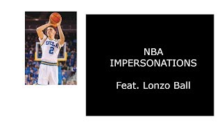 NBA PLAYER IMPERSIONATIONS