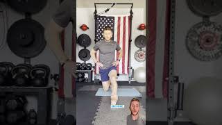 Half kneeling hamstring stretch