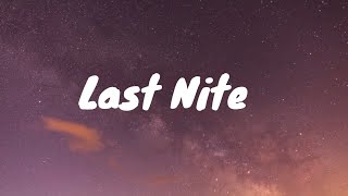 Tommy Richman- Last Night Lyrics