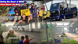 BOCAH² DI USIR PJR🤣 SAMPE ODGJ NYEBRANG TOL😱 SEMUA ADA DISINI || HUNTING BUS BASURI DI KM 19